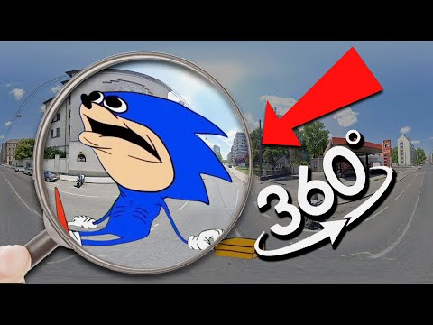 Find Shin Sonic | The Sonic Tapes - Shin Sonic | Finding Challenge 360º VR Video - TDC Tan