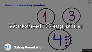 Worksheet: Composition
