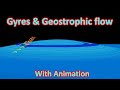 Ocean Currents and Geostrophic Flow