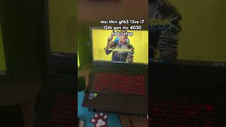 Gaming setup    Msi thin