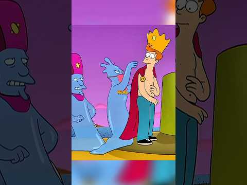 Fry se convirtió en rey🫅🏼#futurama