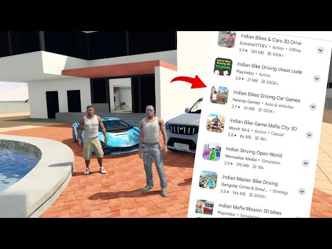 I Found GTA 5 Mode in Indian Bike Driving 3d | Indian Bike Driving 3d Gta v Mode Game On Playstore