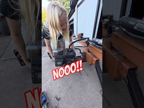 First engine swap at 12 years old!! #crossthreadgarage