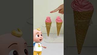 Count the Ice Cream Cones! 😀🍦 #kidsvideo #shorts