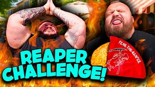 World's Hottest Chip Challenge Ft. Gym Reaper