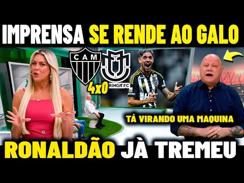 RENATA RASGOU ELOGIOS AO GALÃO APÓS GOLEADA SOBRE O MARINGA NA COPA DO BRASIL - NOTICIAS DO GALO