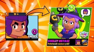 SIFIR HESABA SHELLY USTALIĞI KASIYORUM !! BRAWL STARS