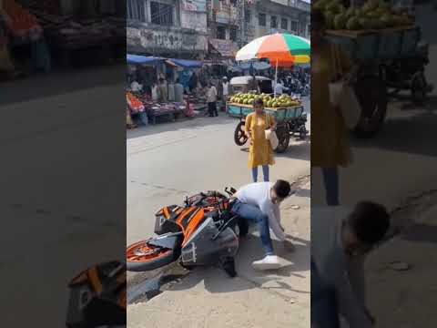 Epic bike Fail 🤣 KTM RC 390