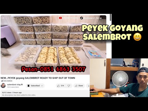 Peyek Salembrot Varian Terbaru ‼️ isteri jualan peyek | bajidot tki Jepang