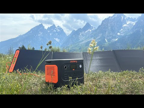 The easiest off grid set up for vanlife & home blackouts with the Jackery Solar Generator 1000 v2