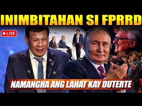 FIRST TIME IN HISTORY! FORMER PRESIDENT DUTERTE INIMBITAHAN PUTIN TUWANG-TUWA sa SPEECH ni FPRRD