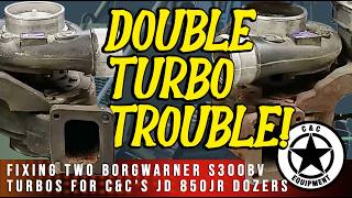 Transforming Military-Grade Turbos for @C_CEQUIPMENT 850JR Deere Dozers! Complete S300BV Remans