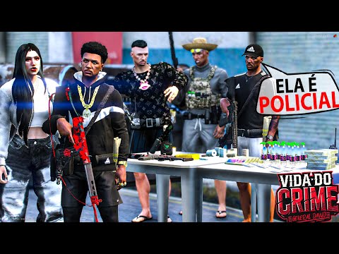 GTA 5 : VIDA DO CRIME - OS CRIA DO RD RECONHECEU A POLICIAL E FOI PARA CIMA DO GENERAL 😱🔥 - EP.17
