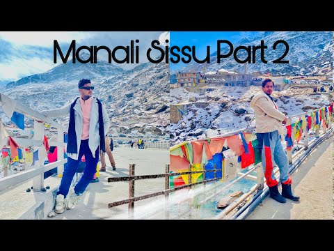 😶‍🌫️SIssu snowfall Part 2 | Manali SIssu Trip 🤟 | Himachal 🤗#manali #realuniqueshorts