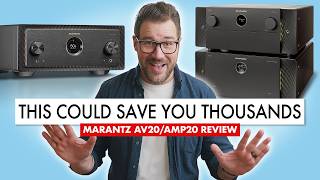This Will SAVE YOU MONEY! Marantz AV20 AMP20 Review
