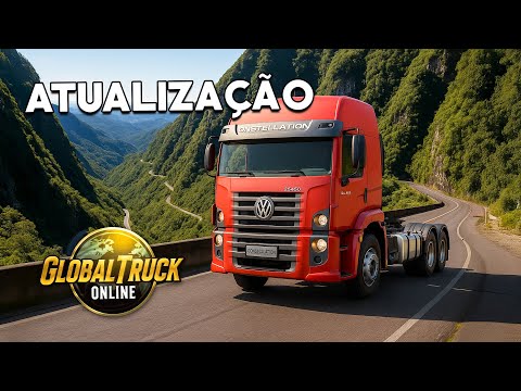 GLOBAL TRUCK ONLINE - NOVO MAPA e NOVIDADES da CHUVA REALISTA na ATUALIZAÇÃO