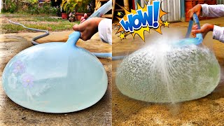 Amazing Pumping Water Balloon Experiment