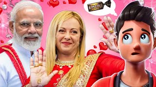 G20 EK PREM KATHA😍 | MODI AUR MELONI KI ADHURI PREM KAHANI❤