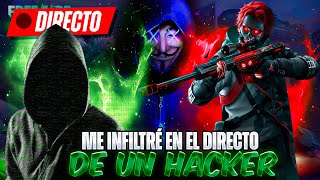 ME INFILTRE EN EL DIRECTO DE UN HACKER