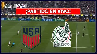 🔴 MEXICO VS ESTADOS UNIDOS EN VIVO ⚽ JUEGA SANTI GIMENEZ - COPA ORO 2025