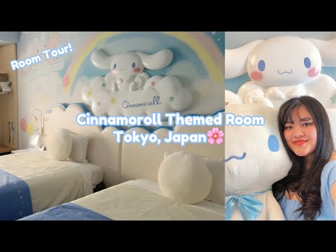 Cinnamoroll Themed Room at a Hotel in Tokyo🍡🌸 |  Room Tour at Ours Inn Hankyu