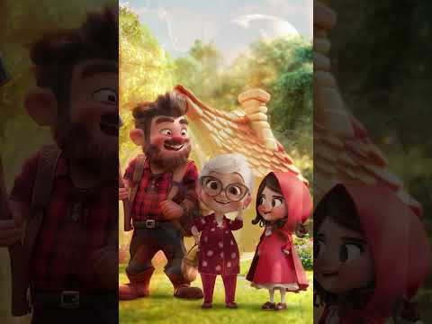 Caperucita Roja | Cuentos infantiles en Español | Long Shorts