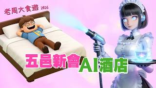 玩殘Al智能, 江門新會最新智能酒店#老周消息 #荷包大食遊