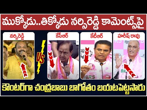 BRS Leaders Reaction On Narsi Reddy Comments | Chandrababu | KCR | KTR | Harish Rao | SocialPost