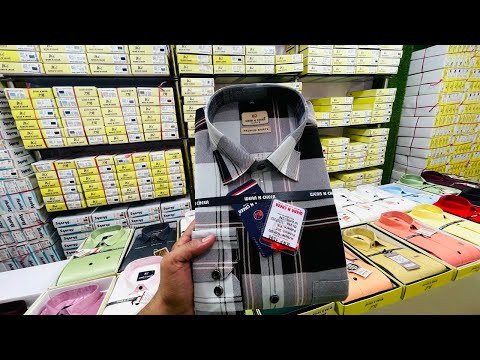 ब्रांडेड क्वालिटी शर्ट सबसे सस्ते रेटो पर ख़रीदें / Box Packing Shirt / सीधें फैक्ट्री से ख़रीदे /