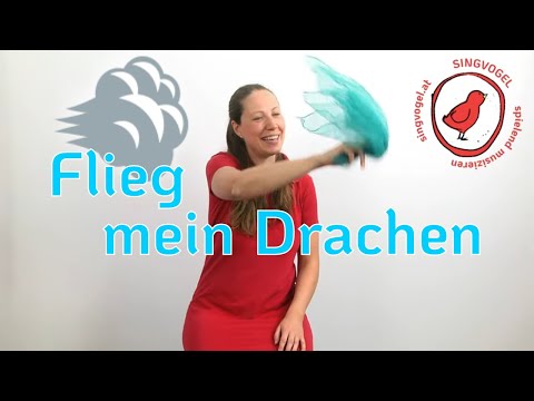 Flieg mein Drachen – neues Kinderlied mit Gestenspiel