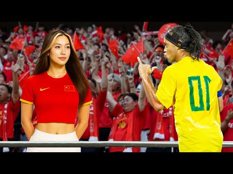 The Chinese will never forget this humiliating performance by Ronaldinho
