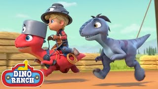 ¡Date prisa para ganar la copa Dino! | Dino Ranch Español