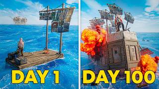 I Spent 100 DAYS Sinking Clans in The DEEP SEA