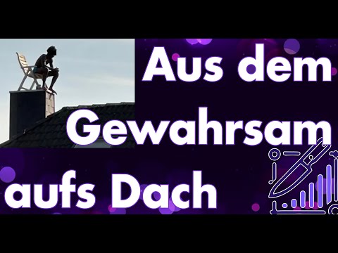 18-Jähriger flieht aus Gewahrsam und wirft Dachziegel auf Polizisten – Angriff auf Beamte eskaliert!