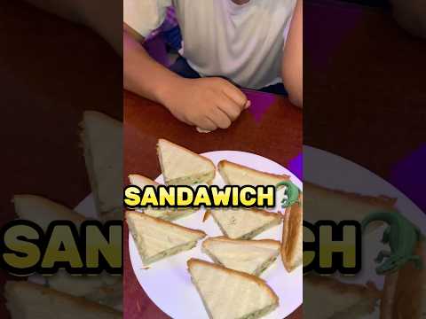 Sandawich khelam 🐊😁 #minivlog #shorts #vlog