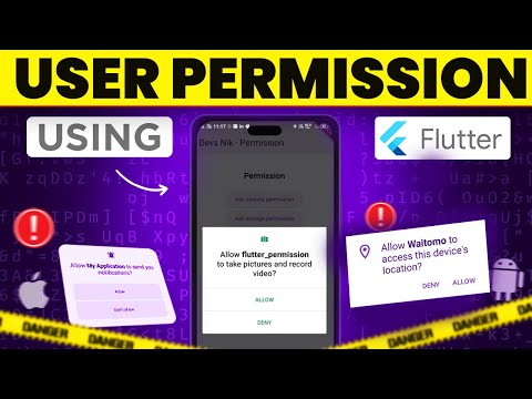 Handling User Permission in Flutter Apps - Flutter Tutorial in Hindi