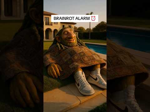 Morning is hard ⏰Brainrot Alarm #Musique #IA #humour #brainrot #tungtungtungsahur #mememusic