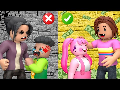 ROBLOX Brookhaven 🏡RP - FUNNY MOMENTS: Good Mom vs Bad Mom | Sad Story Roblox