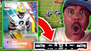 FREE JOSH JACOBS HAS ME CRASHING OUT IN A VIDEO GAME!