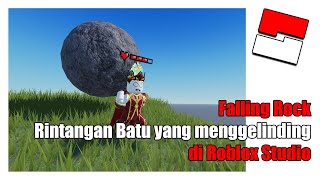 Falling Rock - Rintangan Batu yang menggelinding di Roblox Studio Tutorial