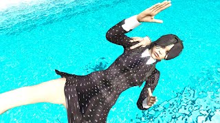 GTA 5 Water Ragdolls | Wednesday Addams Jumps/Fails (Euphoria Physics | Funny Moments)