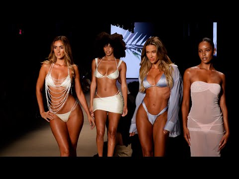 [4k60] 2024Oh Polly Swim full show |2024 Miami Swim Week Paraiso | Vertical | slow motion