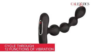 video Tvarovatelné vibrační anální kuličky Eclipse Slender Beads
