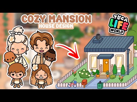 COZY MANSION HOUSE IDEA | Toca Boca House Ideas | Toca Life World