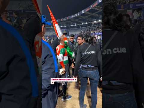 🇮🇳Biggest Fan of Sachin - Sudhir Kumar 🇮🇳🙌🏻 #cricket #sachintendulkar #cricketshorts