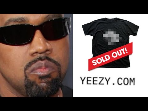 Kanye West Offensive T-Shirts SOLD OUT before Yeezy.Com Shutdown