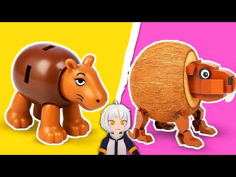 ¡Fase 2 de los LEGO Italian Brainrot! ¿QUÉEEE? | ChuyMine REACCIONA a Mr. Bricks en Español