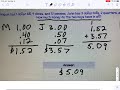Mastering Word Problems with Money