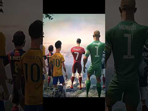Footballers VS Artificial Human π₯Άβ οΈ #ronaldo #messi #naymar_jr #mbappe #cr7 #cr7fans
