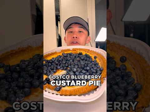 Rating the Blueberry Custard Pie from Costco